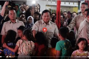 Presiden habiskan Tahun Baru bersama pengungsi di Tapanuli Selatan - VIDEO