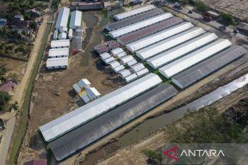 Pemerintah rampungkan pembangunan 4.263 unit huntara