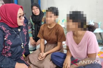 Menteri PPPA temui dua anak korban TPPO asal NTT yang tak digaji di Medan