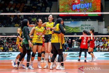 Proliga 2026 - Gresik Phonska sapu bersih dua laga kandang usai kalahkan Falcons