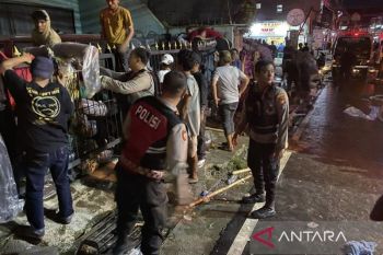 Polisi masih selidiki kerugian akibat kebakaran di Pasar Cipadu