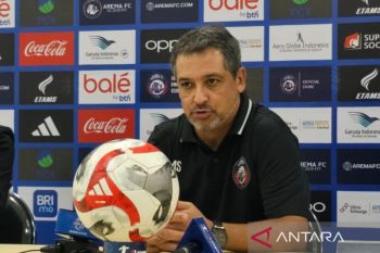 Marcos Santos sebut Arema pantas menang meski tak tampil baik