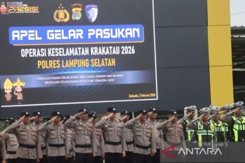 Polres Lamsel pastikan kelancaran arus lalu lintas jelang Ramadhan
