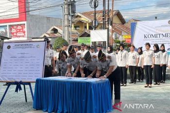 Ditjenpas Sulteng upaya wujudkan zona integritas menuju WBK-WBBM