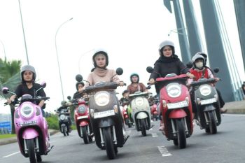 Asmo Sulsel gelar Scoopy Girls MASTY padukan tren gaya hidup dan keselamatan berkendara