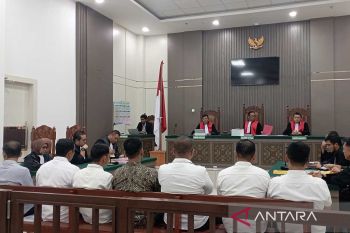 Tujuh terdakwa didakwa korupsi wastafel COVID-19 rugikan negara Rp2,97 miliar
