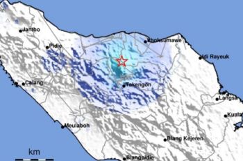 Gempa tektonik magnitudo 4.1 di Bener Meriah Aceh adanya aktivitas sesar aktif