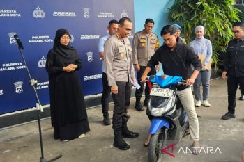 Polresta Malang tangkap dua anak pelaku pencurian sepeda motor