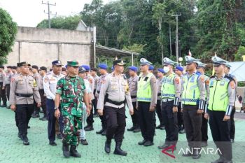 Polres Bangka Selatan gelar operasi keselamatan tekan pelanggaran lalu lintas