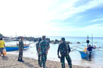 Satgas Pamputer cari nelayan hilang di perairan Damau Bowone Kepulauan Talaud