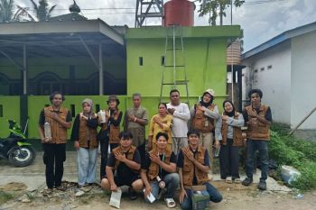 Mahasiswa KKN Itera ubah air payau jadi layak konsumsi di Desa Sukorahayu