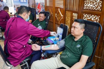 Anak Usaha PT Timah, PT DAK gelar donor darah - bansos HUT Ke-30