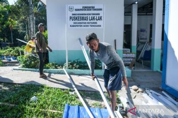 Dua puskesmas hancur di Aceh dipulihkan lagi