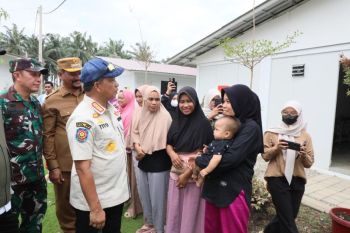 Mendagri pastikan para pengungsi hidup layak di Aceh Tamiang