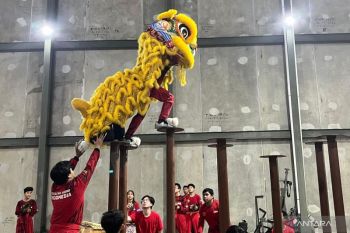 Juara dunia barongsai meriahkan Imlek Nasional