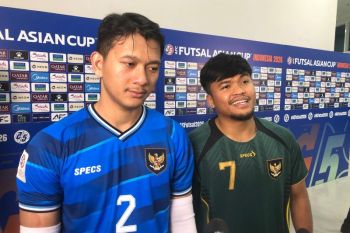 Dua pemain timnas futsal antusias kembali bertemu Coach Ken