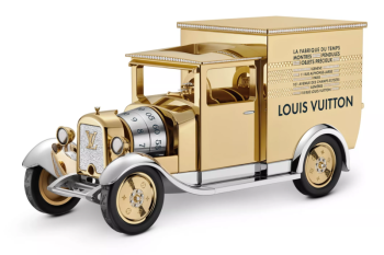 LV buat pajangan jam truk mini, harganya lebih mahal dari rumah Anda