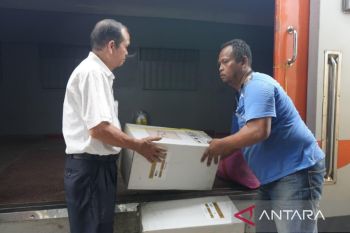 Pengiriman barang dengan kereta api di Sumut naik pada awal 2026