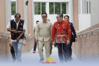 Bupati Tana Tidung Monitoring Gedung PHTC RSUD Akmad Berahim