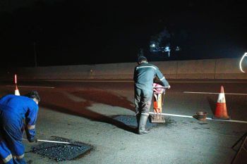 Jasamarga tingkatkan penanganan jalan berlubang di ruas Tol Jakarta-Cikampek