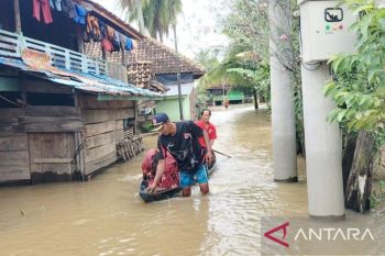 Banjir Muara Enim: Tiga desa terdampak luapan air