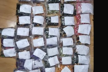 Polisi gagalkan peredaran narkotika etomidate dan menyita 5.095 "cartridge"