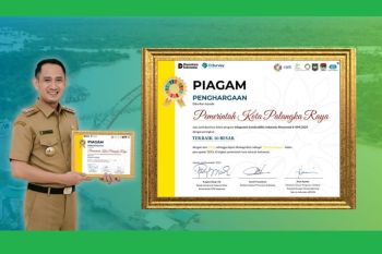 Palangka Raya raih penghargaan The Encourager dalam capaian SDGs Nasional