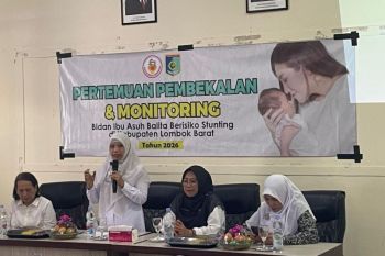 Tak cukup susu, Wabup Lombok Barat dorong pendampingan total keluarga stunting