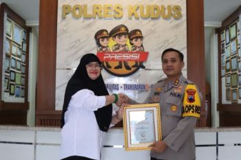 Unit PPA Polres Kudus meraih penghargaan TRC PPA Indonesia