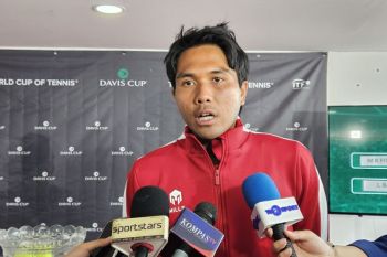 Rifqi Fitriadi siap pikul beban tunggal pertama di Piala Davis