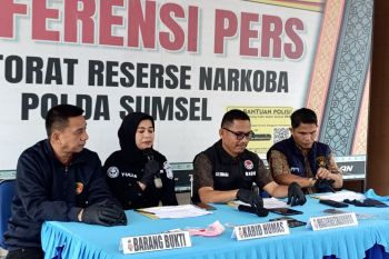 Polda Sumsel tangkap pria mengaku wartawan edarkan sabu