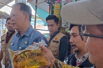 Tim saber perlindungan pangan HSS sidak Pasar Terpadu Kandangan