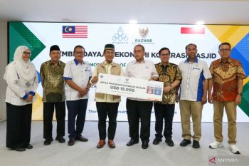 Baznas RI-Angkasa Malaysia berdayakan umat lewat koperasi masjid