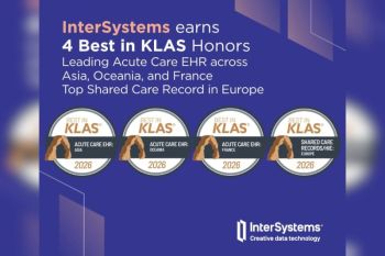 InterSystems Honored with Four 2026 Best in KLAS Awards