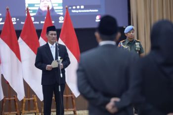 Mentan  Andi Amran tekankan jajaran jaga integritas penyaluran bantuan pertanian