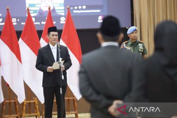 Mentan tekankan jajaran jaga integritas penyaluran bantuan pertanian