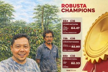 Prosesor Kopi Blitar raih juara kedua pada ajang WE Kopi Kolaborasi Season 6