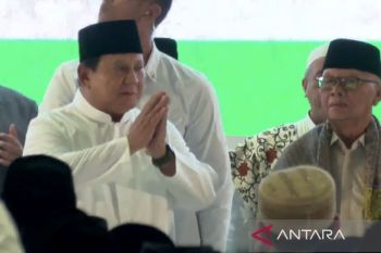 Presiden Prabowo hadiri acara pengukuhan pengurus MUI di Masjid Istiqlal