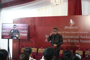 Hasto Kristiyanto ajak kader PDIP berani seperti Fatmawati Soekarno