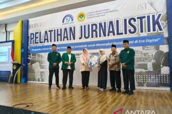 Diskominfo-LDII Jatim berikan pelatihan jurnalistik pada KIM