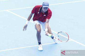 Indonesia pimpin 2-0 atas Togo pada playoff Piala Davis Dunia II