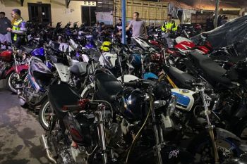 Satlantas Polresta Pati tindak 117 pengendara yang berknalpot tidak sesuai spesifikasi