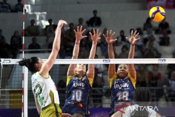 Proliga 2026 - Livin' Mandiri memenangi duel ketat lawan Gresik Phonska