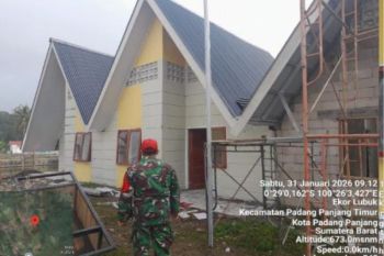 Dari Aceh hingga Sumbar, pembangunan huntap dan huntara terus berjalan