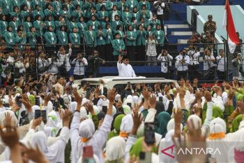 Bahagia di tengah NU, Presiden Prabowo: Saya lebih berani mengabdi bela rakyat