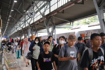 KAI mencatat angkut 452,65 juta pengguna melalalui layanan kereta PSO