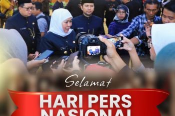 Khofifah dorong pers berintegritas perkuat demokrasi bangsa