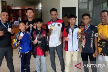 Pomdam XV Pattimura boyong 10 medali dari kejurnas di Ternate