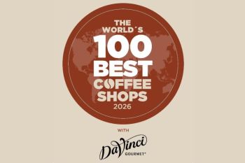 DaVinci Gourmet Jadi Sponsor Utama "The World's 100 Best Coffee Shops 2026" yang Segera Diumumkan di Madrid