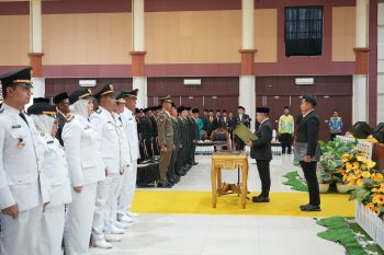 Pemkab Tapin lantik 134 pejabat fokus percepat kinerja layanan